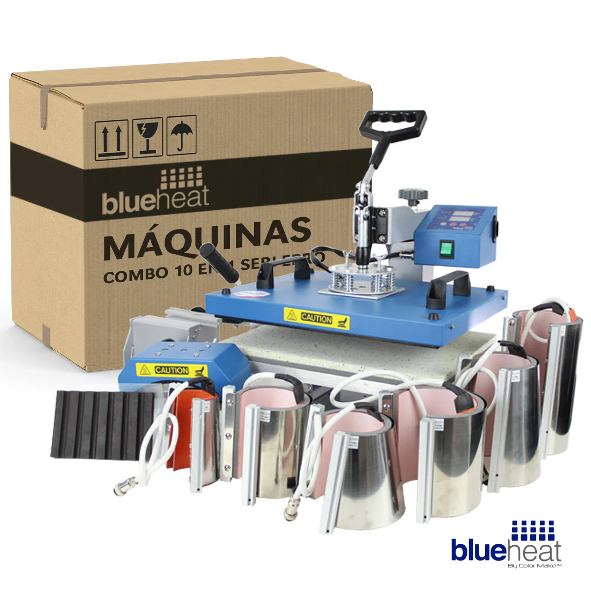 Serie PRO Combo 10 en 1 29x38cm 110V Blue Heat