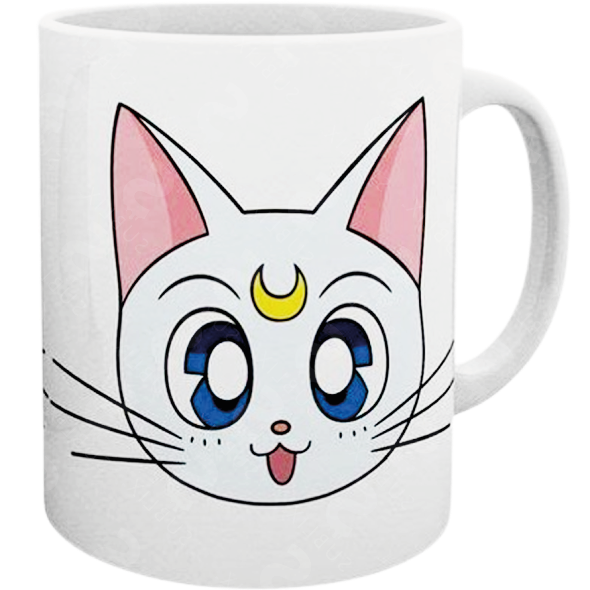Taza de cerámica 11oz. Blanca. Linea Ollin