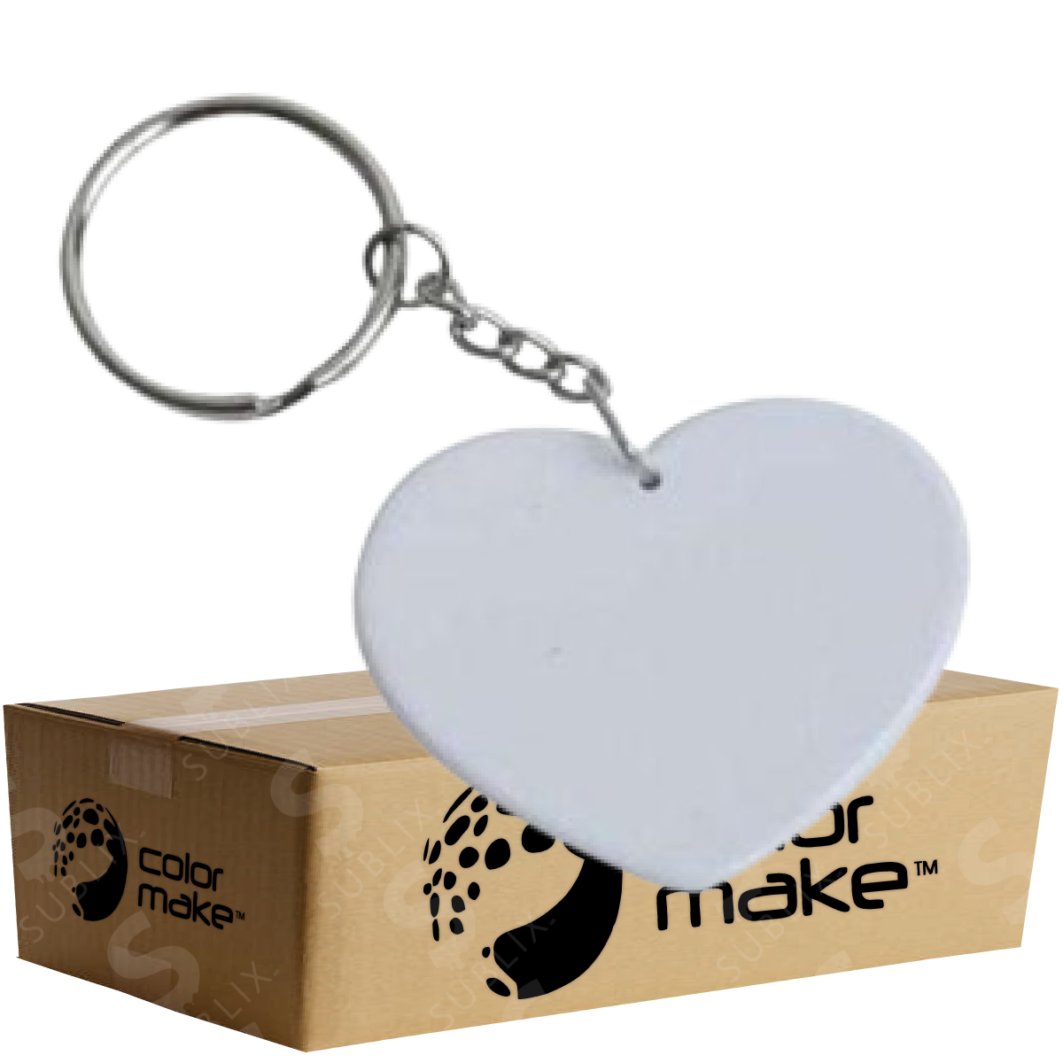 Llavero de acero (Caja de 100) Color Make