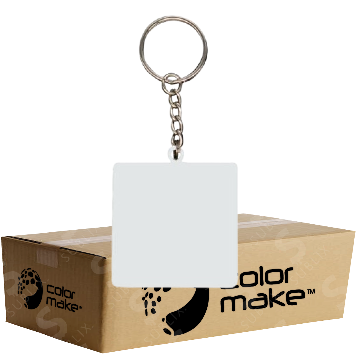 Llavero de acero (Caja de 100) Color Make