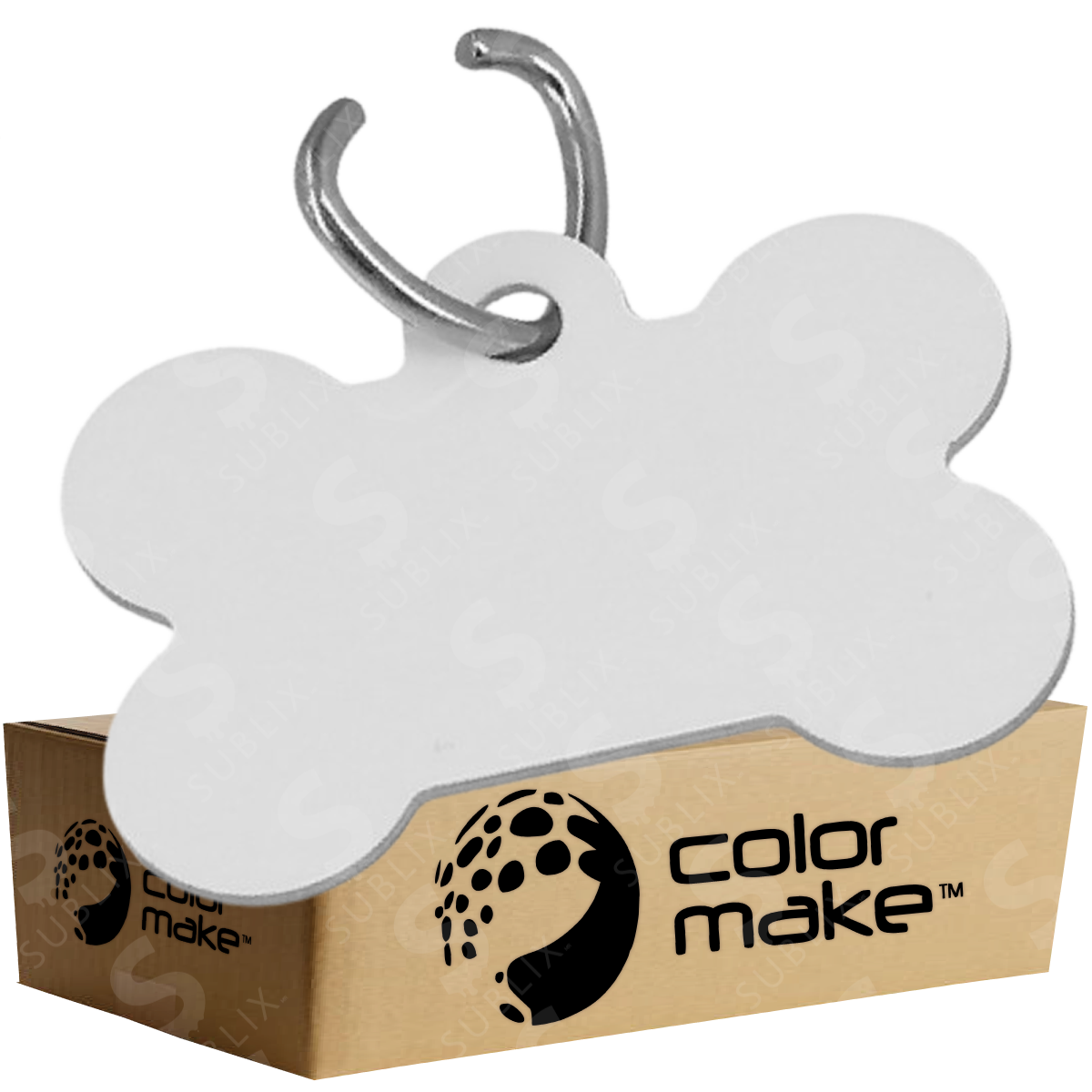 Llavero de acero (Caja de 100) Color Make