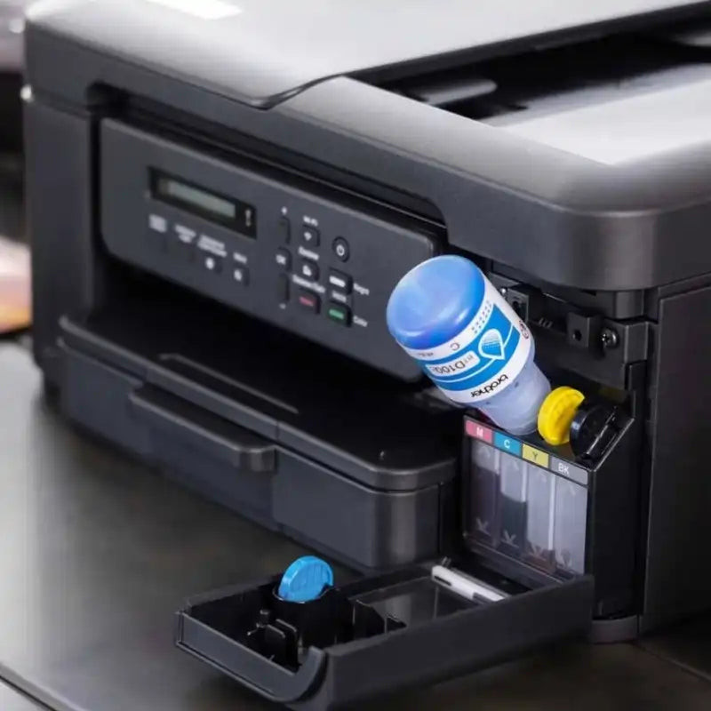 Kit 4 Tintas Brother Original Btd100 Cmyk Inkbenefit Tank