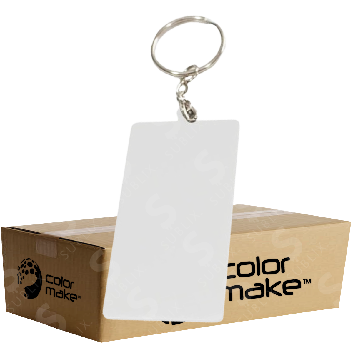 Llavero de acero (Caja de 100) Color Make