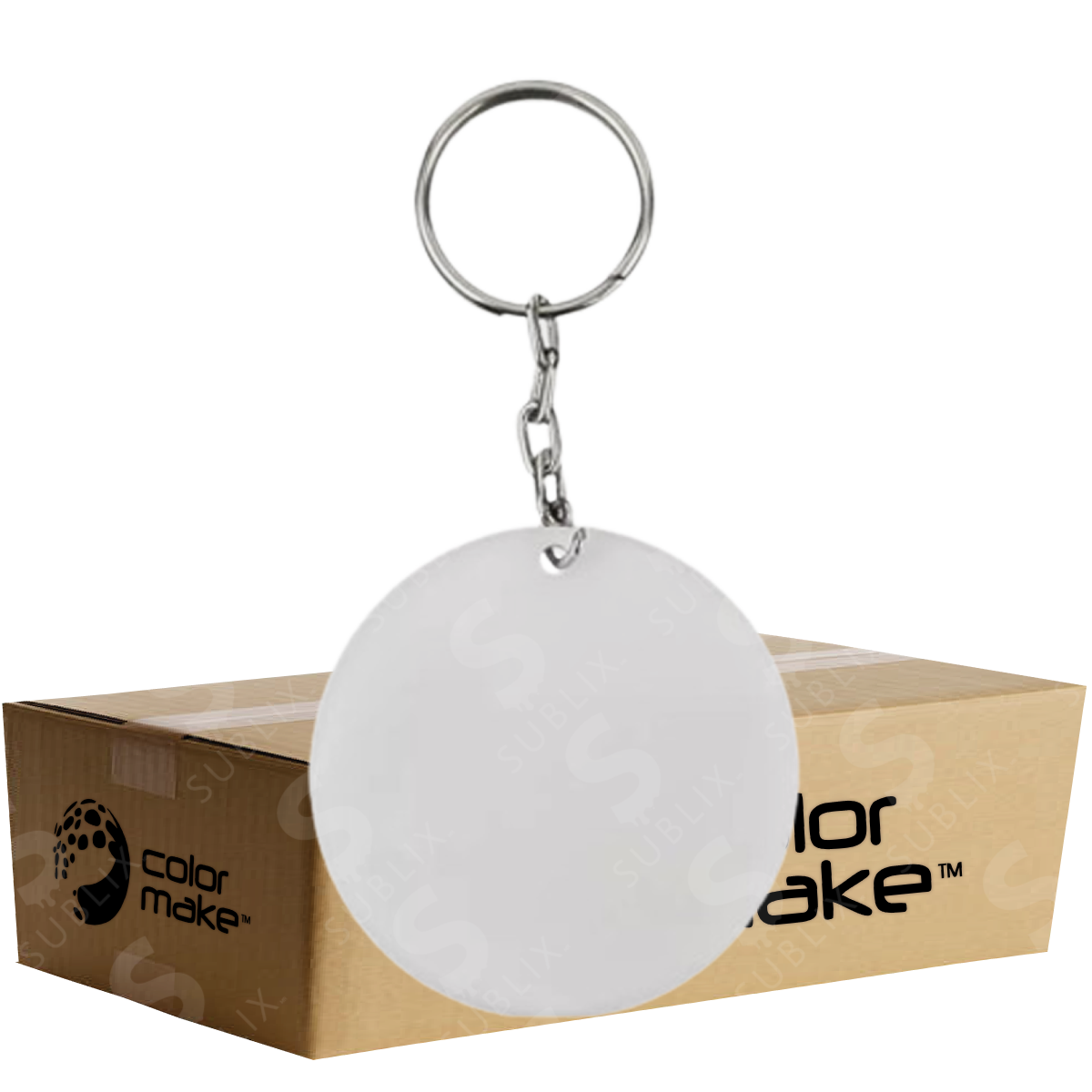 Llavero de acero (Caja de 100) Color Make