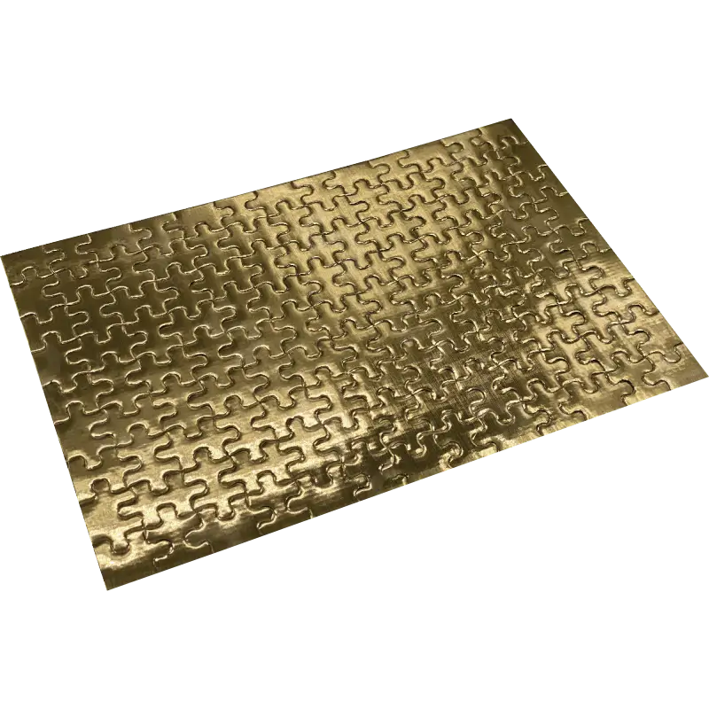 Rompecabezas Carton A4 117 Pcs 23x19 Oro