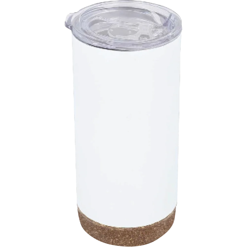 Termo Vaso de acero base corcho 17oz Texas (Caja de 5)