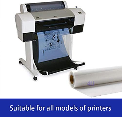 Rollo de Film Transparente Imprimible Inkjet Core 2" – 10 m (Compatible Epson T3170 con Tinta Pigmentada)