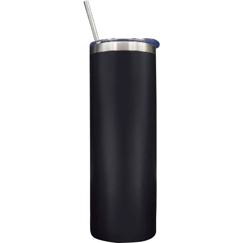 Termo Vaso de acero 600ml Lena Negro Mate (Caja de 5)