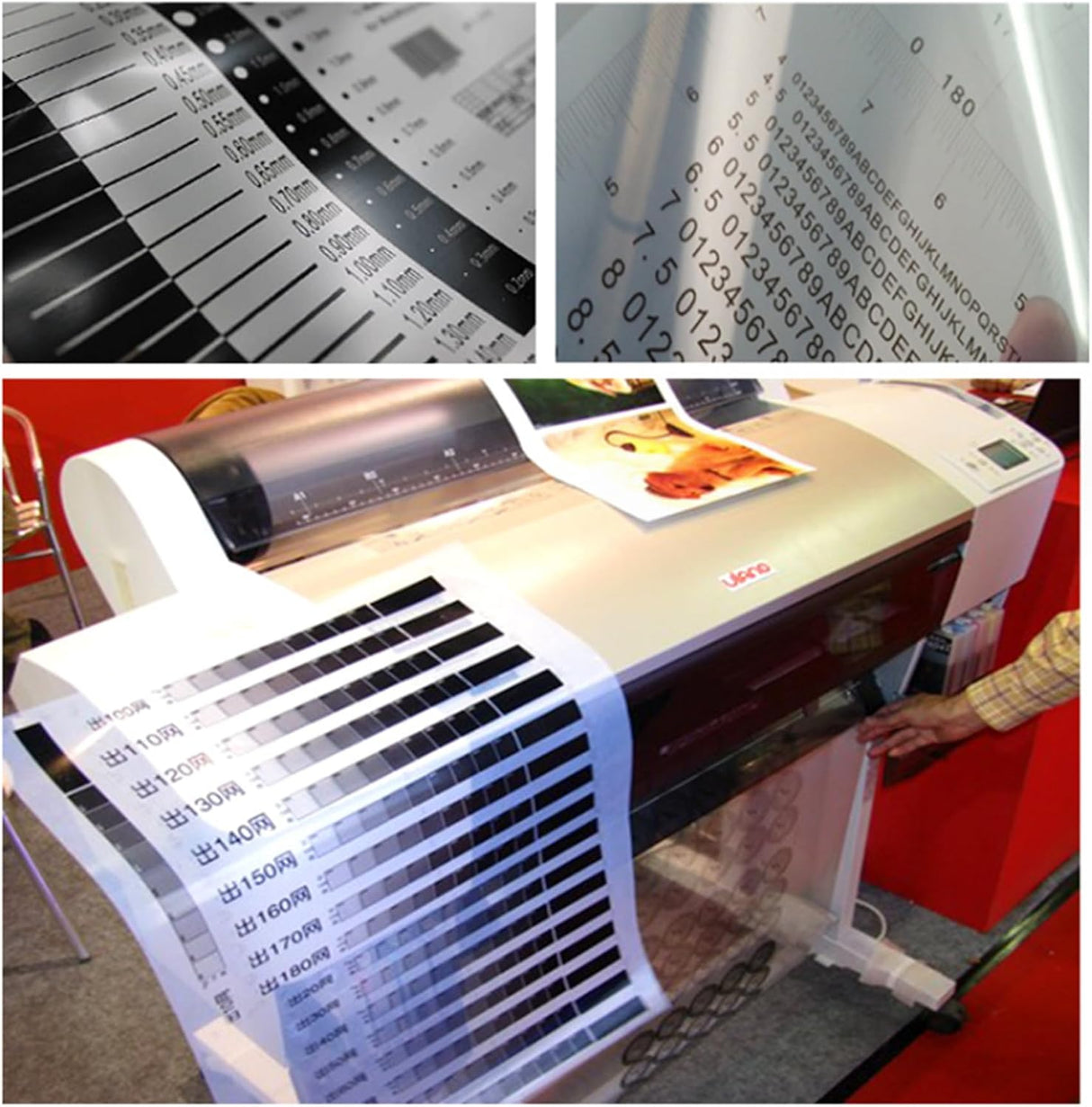 Rollo de Film Transparente Imprimible Inkjet Core 2" – 10 m (Compatible Epson T3170 con Tinta Pigmentada)