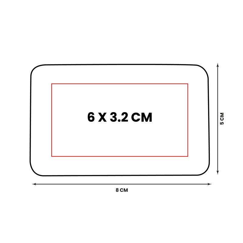 PLACA METÁLICA CON GRABADO GDE