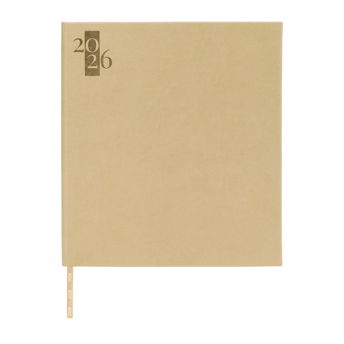 AGENDA EJECUTIVA CLÁSICA 2026 - BEIGE