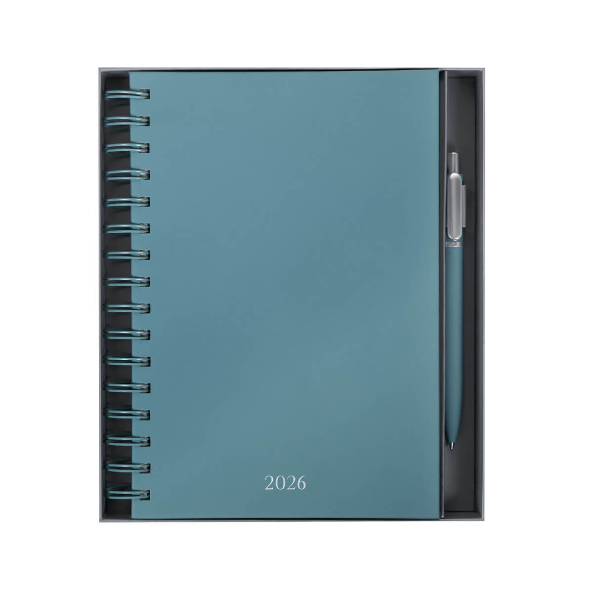 AGENDA DIARIA LETTE 2026 - AZUL CIELO