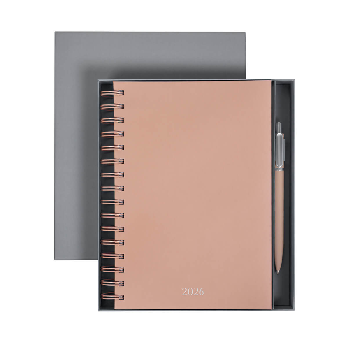 AGENDA DIARIA LETTE 2026 - ROSA