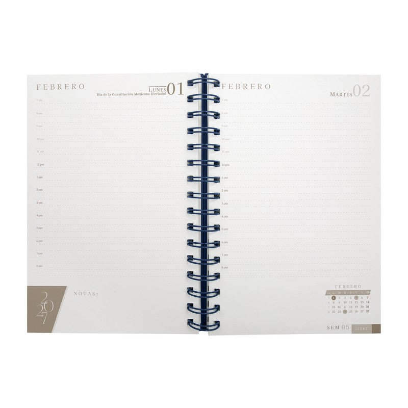 AGENDA DIARIA LETTE 2027