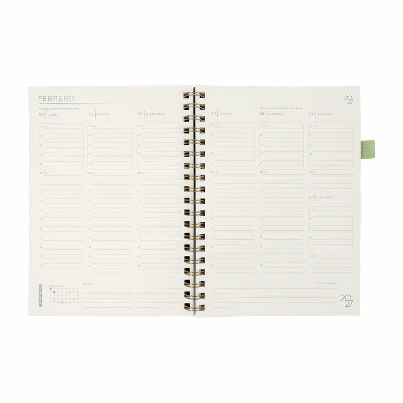 AGENDA SEMANAL TERRA 2027