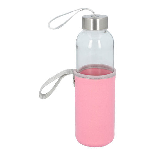 CILINDRO DE VIDRIO GAPER - ROSA