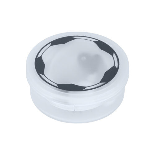 AURICULARES SOCCER - BLANCO CON NEGRO