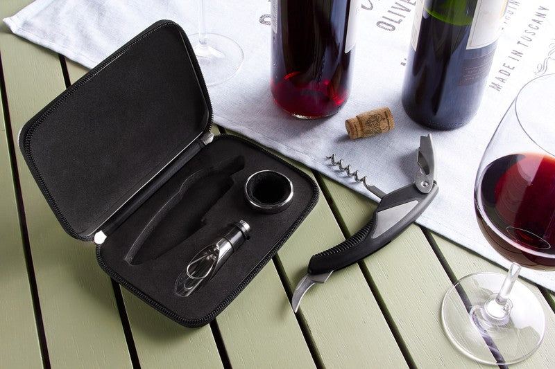 SET PARA VINOS ARENI - PLATA