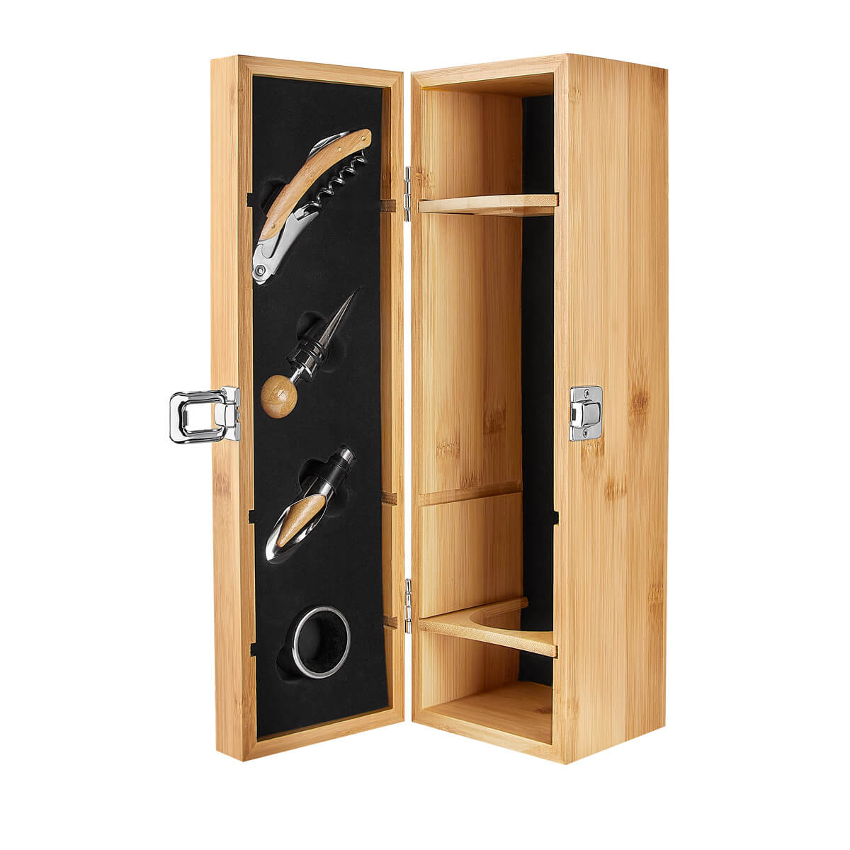 SET PARA VINOS VERDOT - BEIGE
