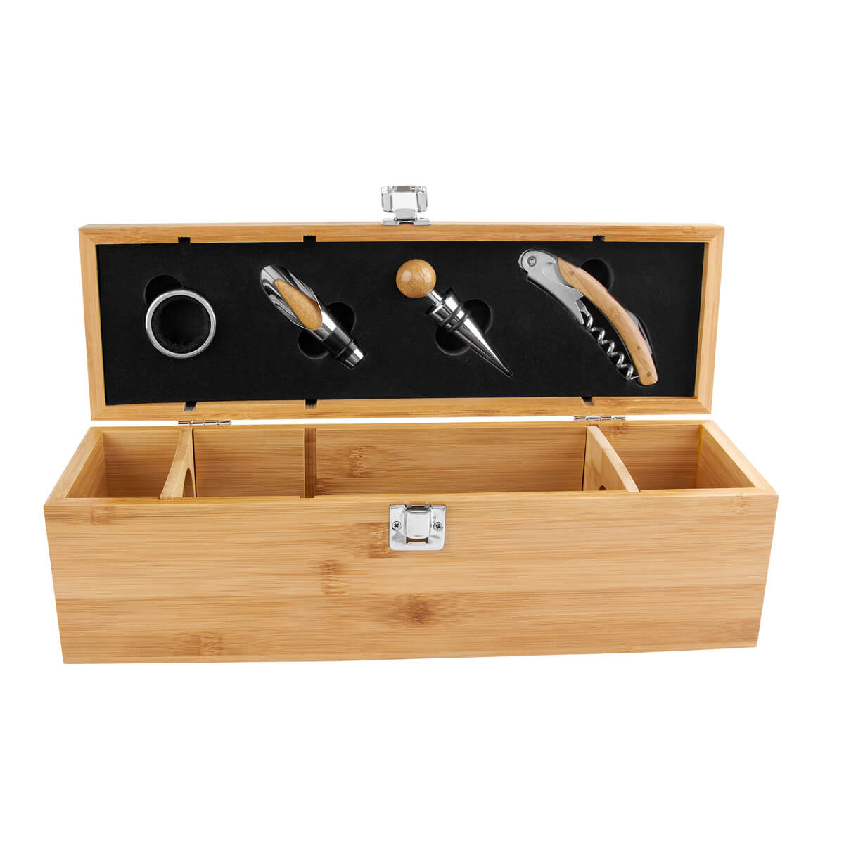 SET PARA VINOS VERDOT - BEIGE