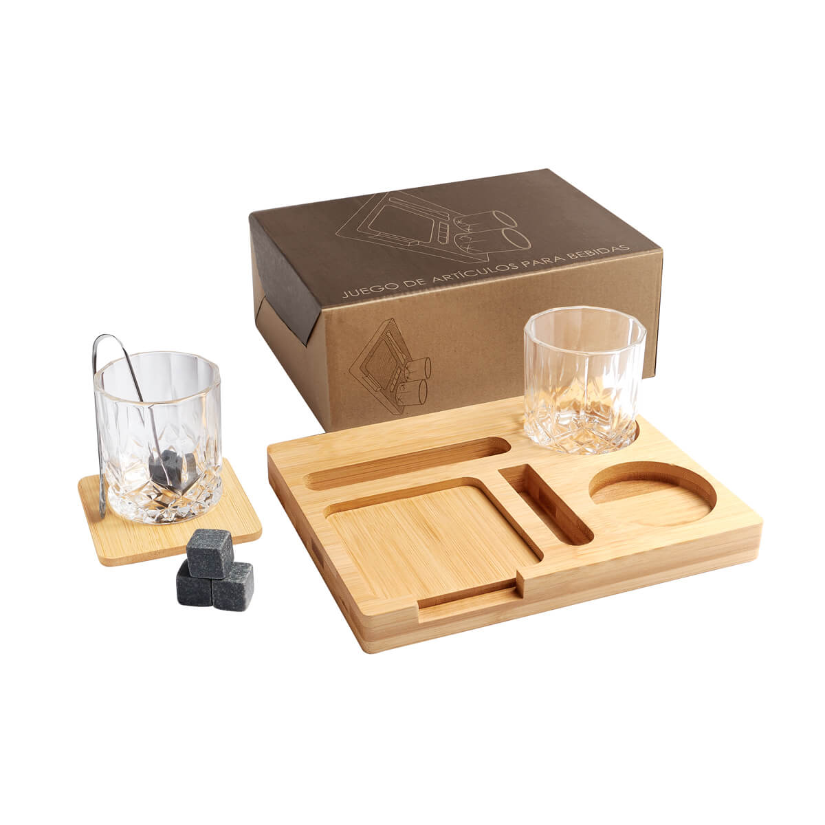 SET DE BAR GLASGOW - BEIGE