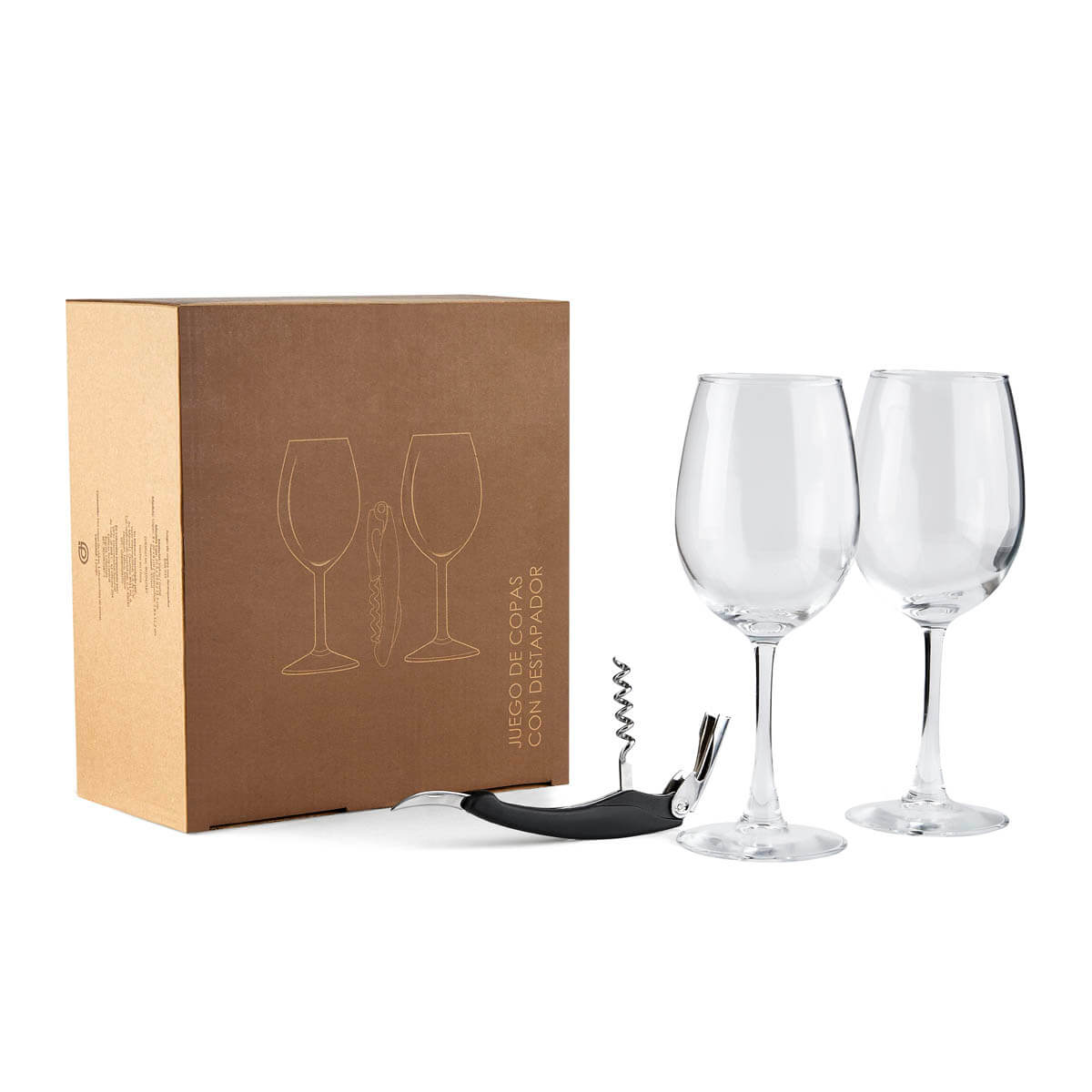 SET DE COPAS COPPOLA - NEGRO