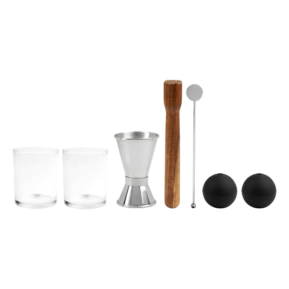 SET DE MIXOLOGÍA SOROA - PLATA