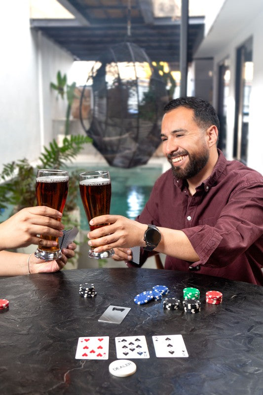 SET DE VASOS PARA CERVEZA MALTIS - PLATA