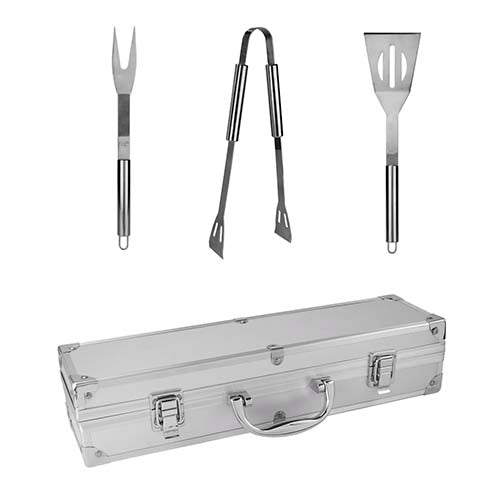 SET DE BBQ SNAZZY - PLATA