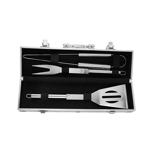 SET DE BBQ SNAZZY - PLATA