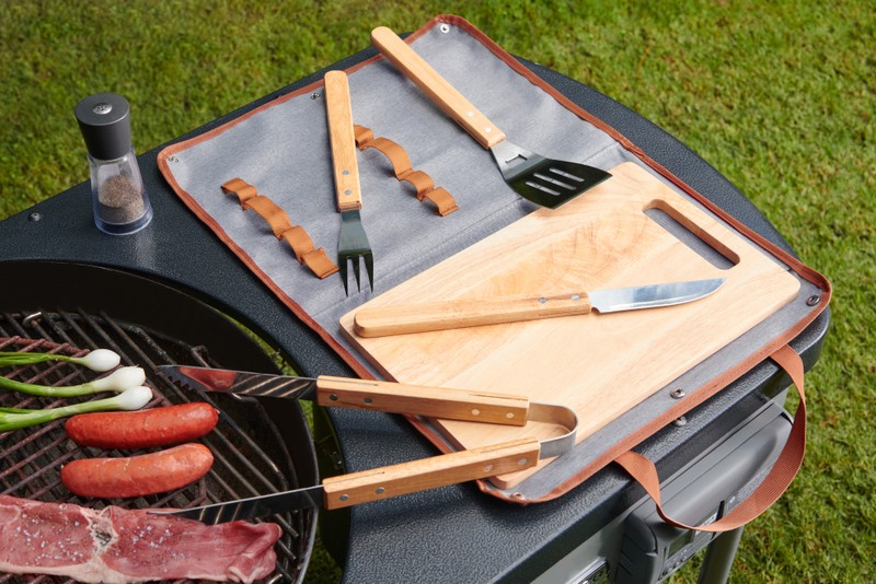 SET DE BBQ MOLT - GRIS