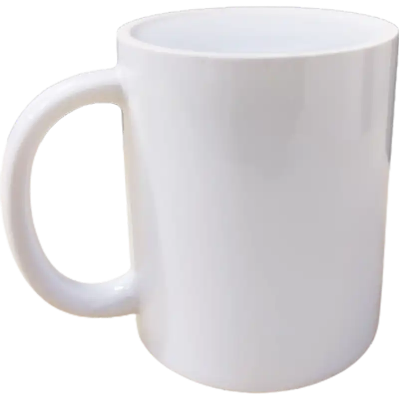 Taza de cerámica 11oz Blanca Grado AAA Color Make (Caja de 12 ó 36 piezas)