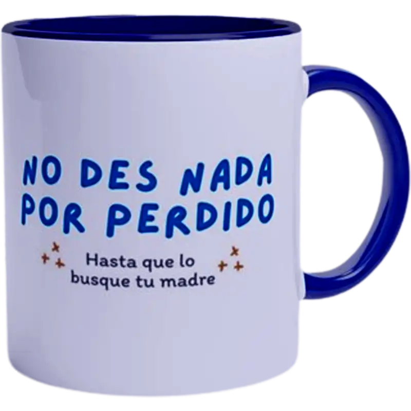 Taza de cerámica 11oz Blanca Interior y asa de colores (Caja de 36) Color Make