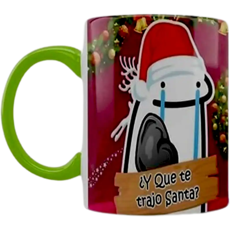 Taza de cerámica 11oz Blanca Interior y asa de colores (Caja de 36) Color Make