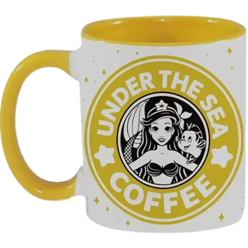 Taza de cerámica 11oz Blanca Interior y asa de colores (Caja de 36) Color Make