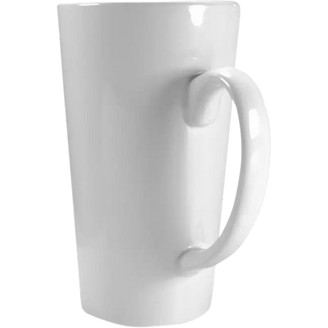 Taza de cerámica 17oz Blanca Cónica Color Make