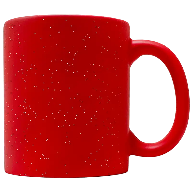 Taza de cerámica 11oz Mágica glitter (Caja de 36) Color Make
