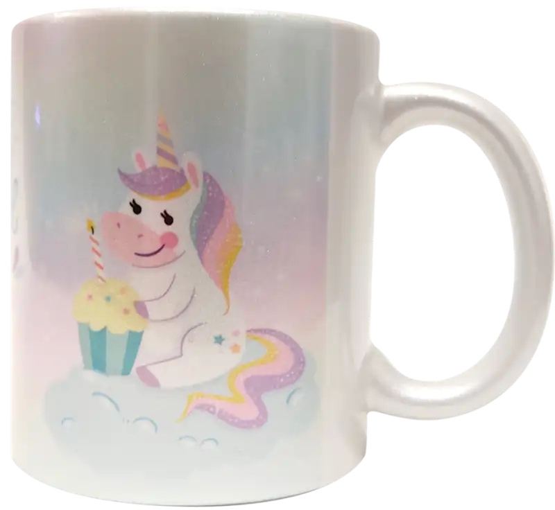 Taza de cerámica 11oz Perlada blanco (Caja de 36) Color Make