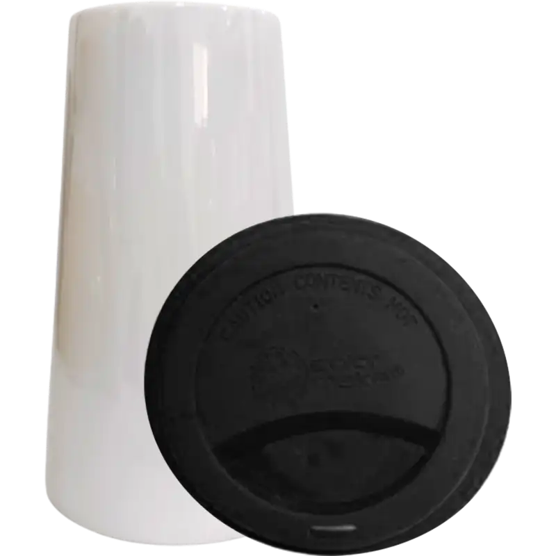 Vaso Tumbler de cerámica 15oz Cónico tapa de silicón (Caja de 36) Color Make