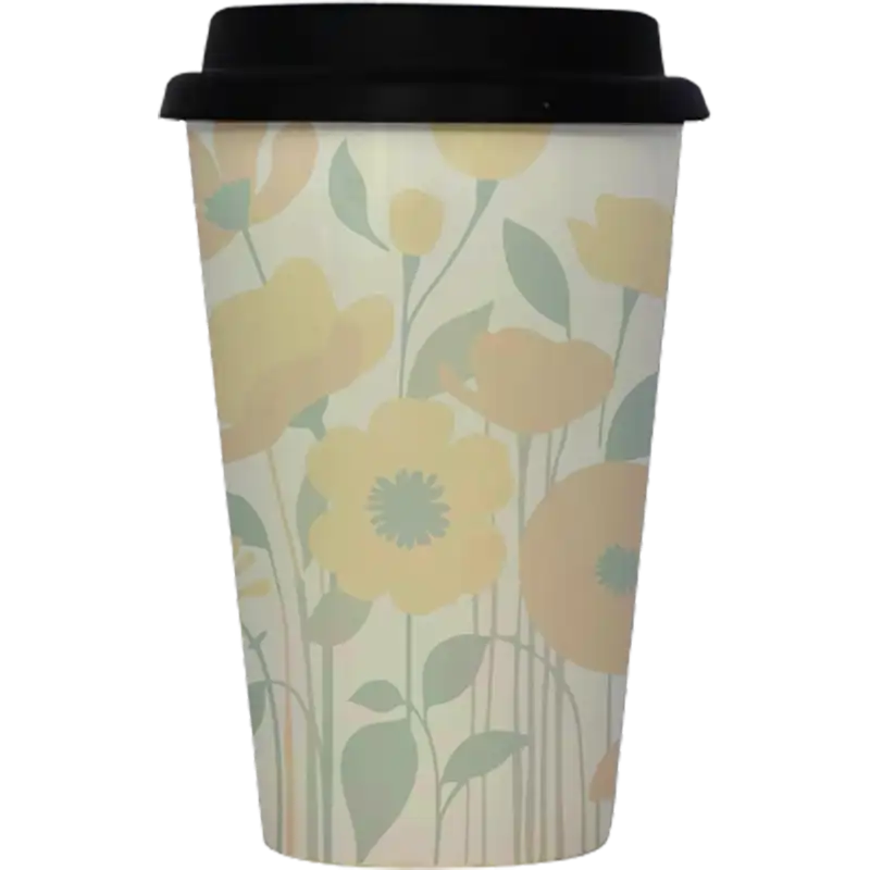 Vaso Tumbler de cerámica 15oz Cónico tapa de silicón (Caja de 36) Color Make