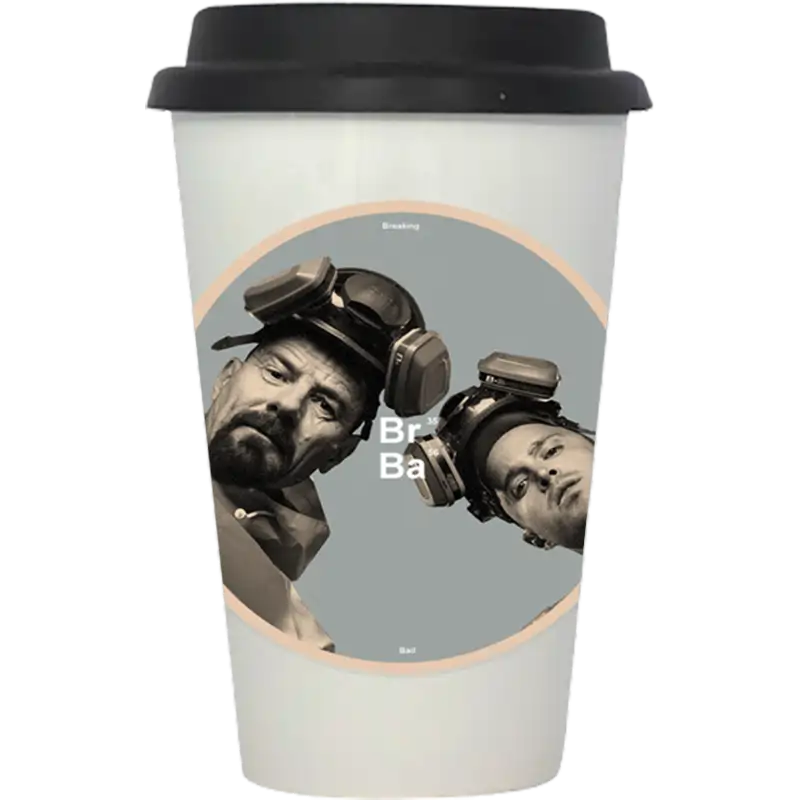 Vaso Tumbler de cerámica 15oz Cónico tapa de silicón (Caja de 36) Color Make