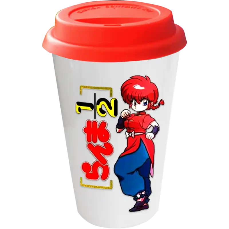 Vaso Tumbler de cerámica 15oz Cónico tapa de silicón (Caja de 36) Color Make