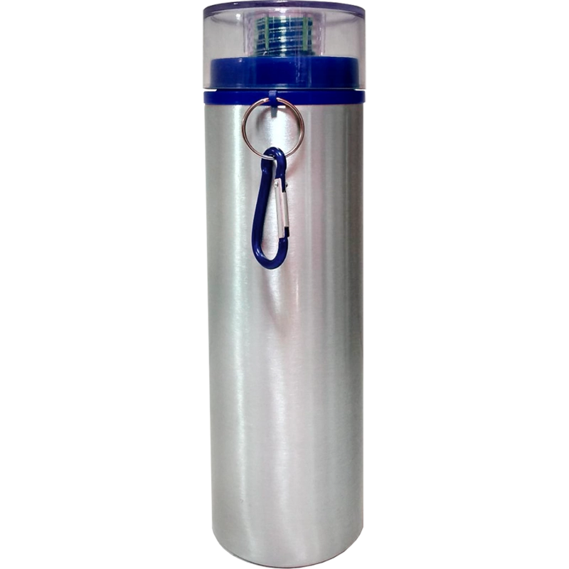 Botella 750 Ml. Plata con Tapa de Rosca