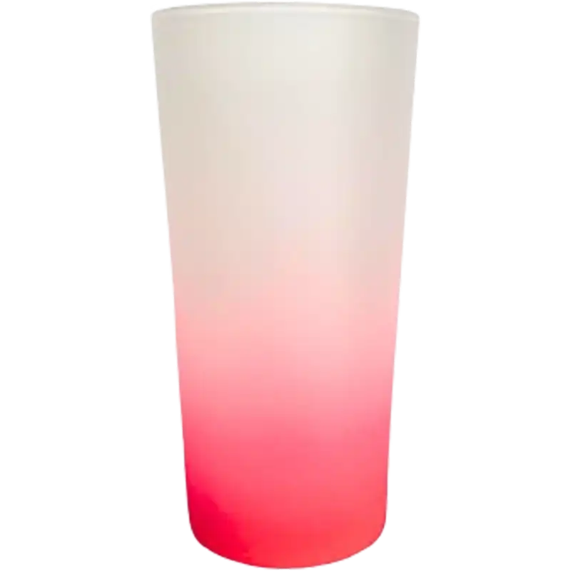 Vaso de vidrio 270ml Estilo Jaibolero Glaseado (Caja de 24) Color Make