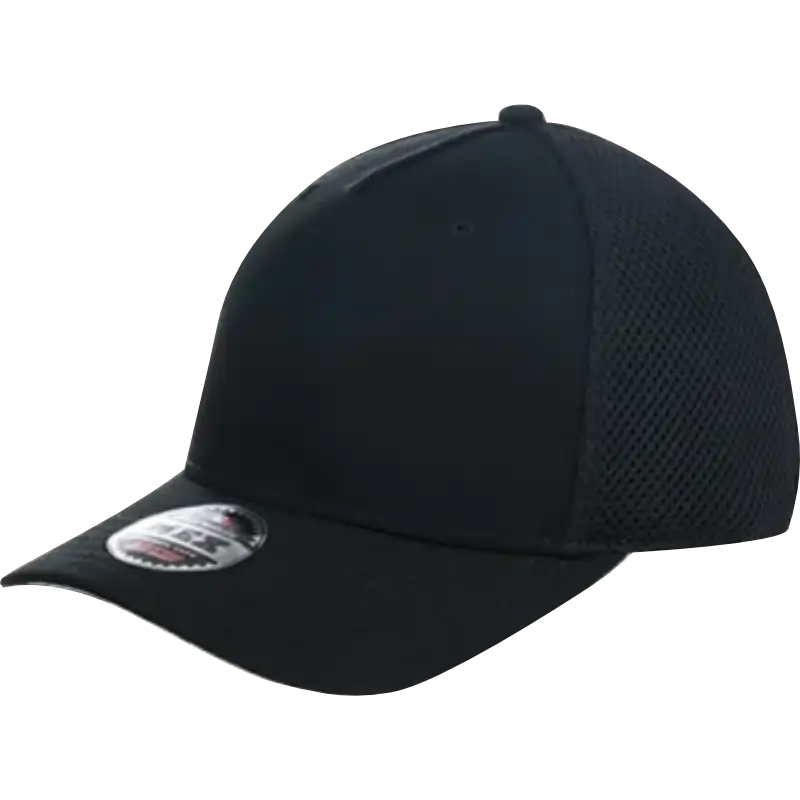 Gorra FitCap Adulto Modelo MEX No 025 Color Negro (Caja de 6 pzas)