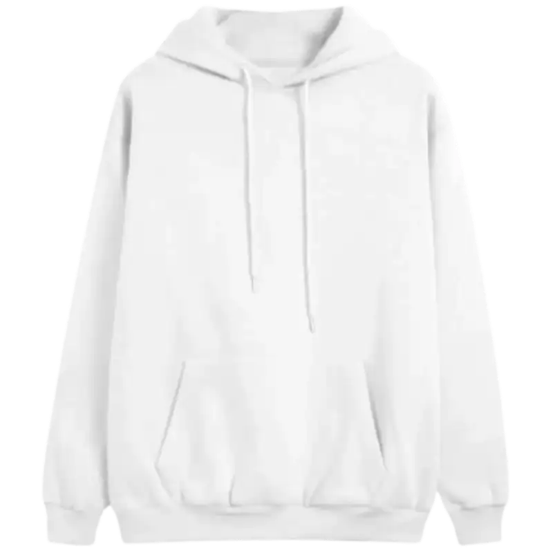 Sudadera Para Sublimar Blanca Tactoalgodón (Caja de 4) Color Make