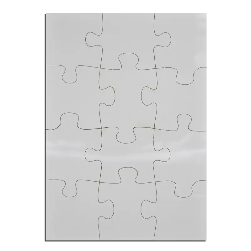 Rompecabezas de MDF Sublimable grosor de 3mm (Por caja) Color Make