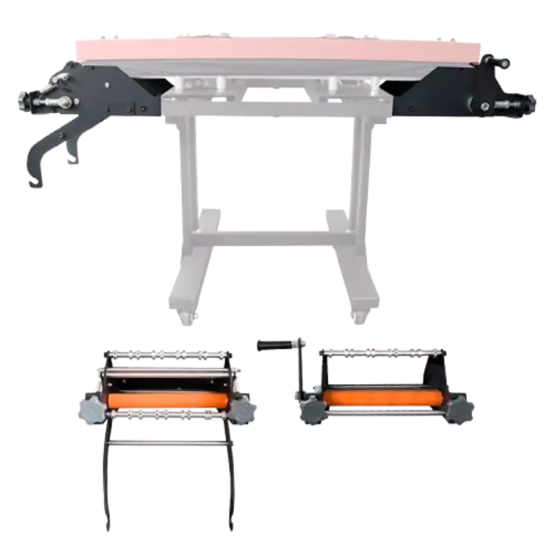 Sistema de rodillo para plancha plana de 25x100cm Color Make