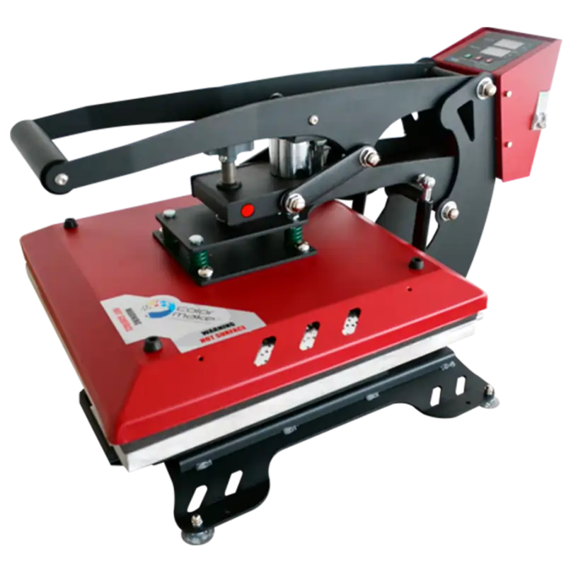 Serie SMART Prensa plana semiautomática 110V. Color Make