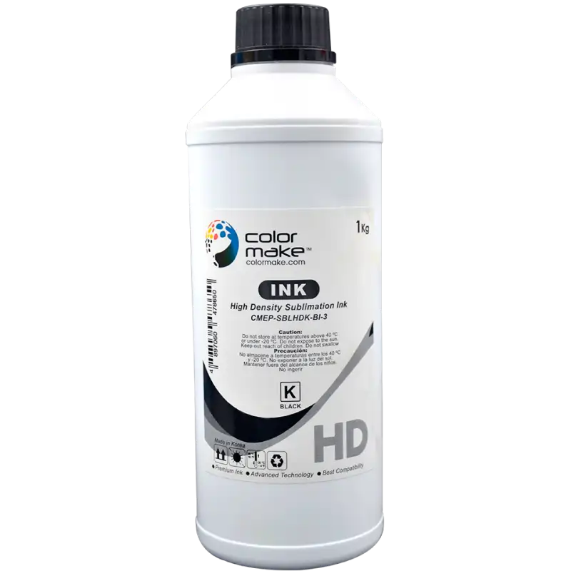 Tinta de sublimación 1Kg HD Color Make